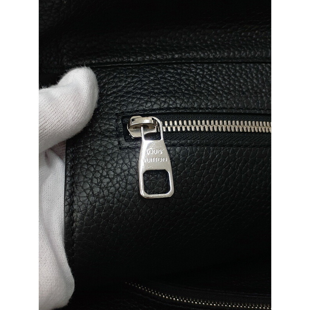 Louis Vuitton Cabas Voyage NV Noir Black Tote Taurillon Shoulder Bag Black - Picture 6 of 8